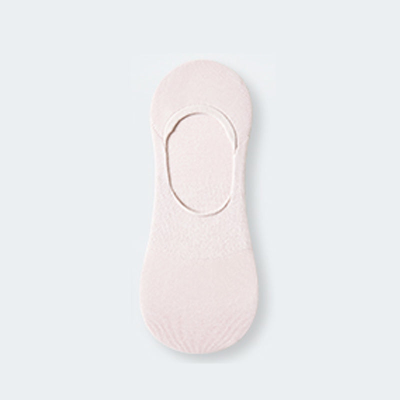 100% COTTON No-Show Socks (Women)