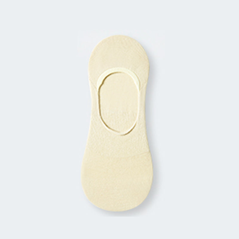 100% COTTON No-Show Socks (Women)