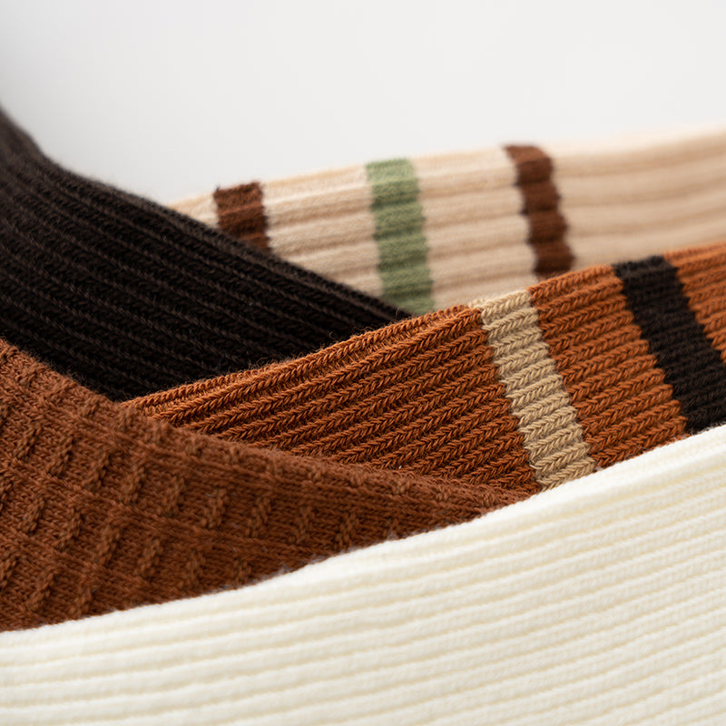 Forest Friends Assorted Crew Sock， 5 Pair set
